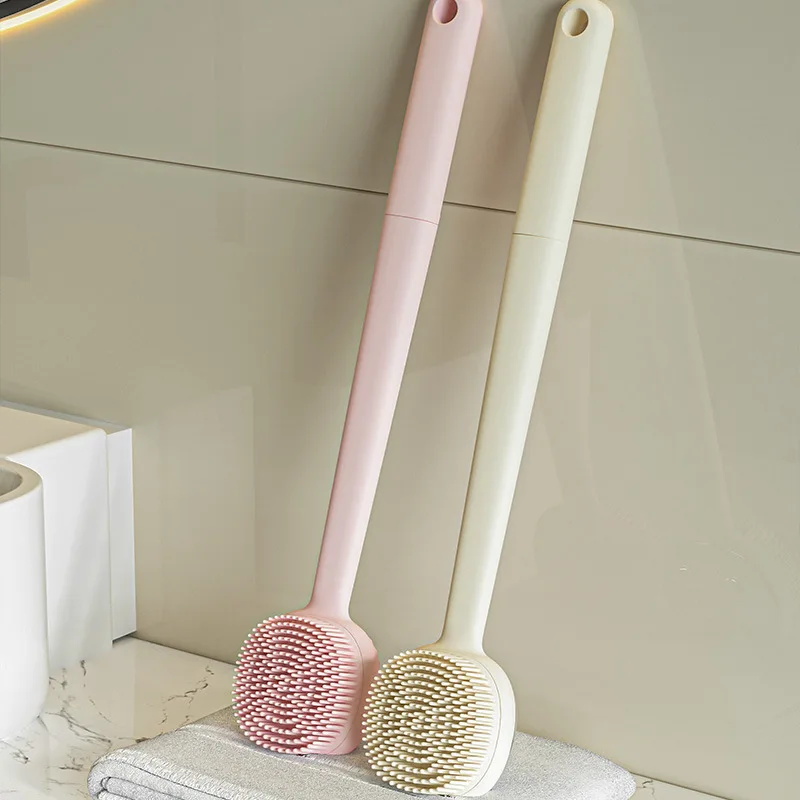 Bath Brush  Bath Brush Long Handle Bath Ball  Soft Hair Body Bath Brush Bath Artifact Back Brush