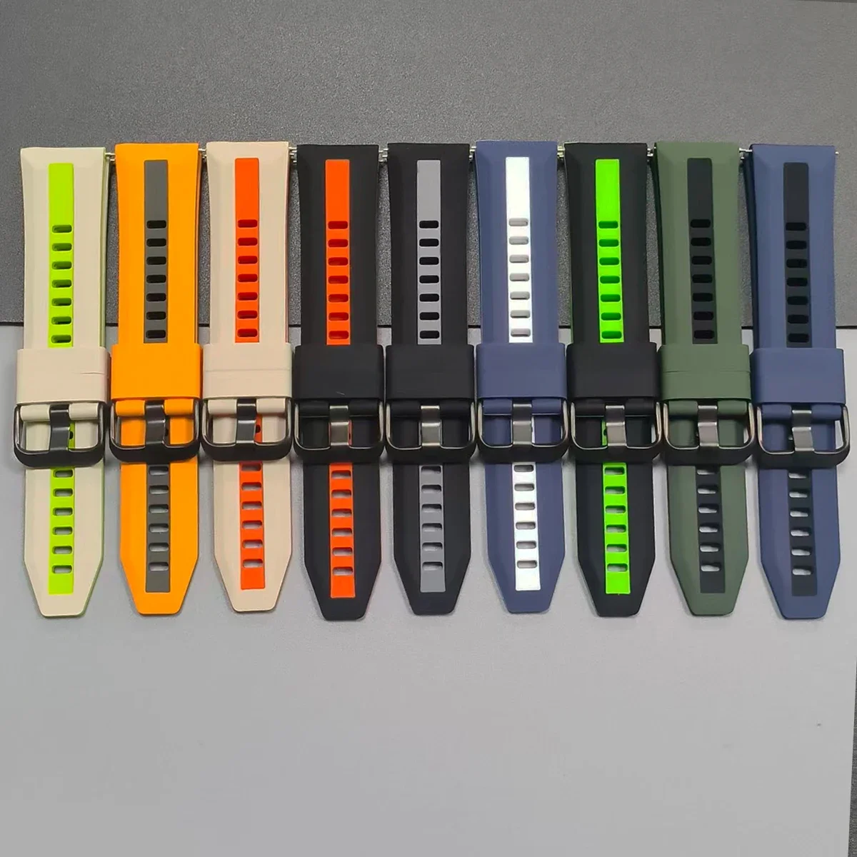 22mm Watch Strap For POLAR Vantage V3 M3 M2 M/Grit X2 X Pro Titan Silicone Band For Amazfit BALANCE/Bip 6/GTR 4 3Pro Bracelets