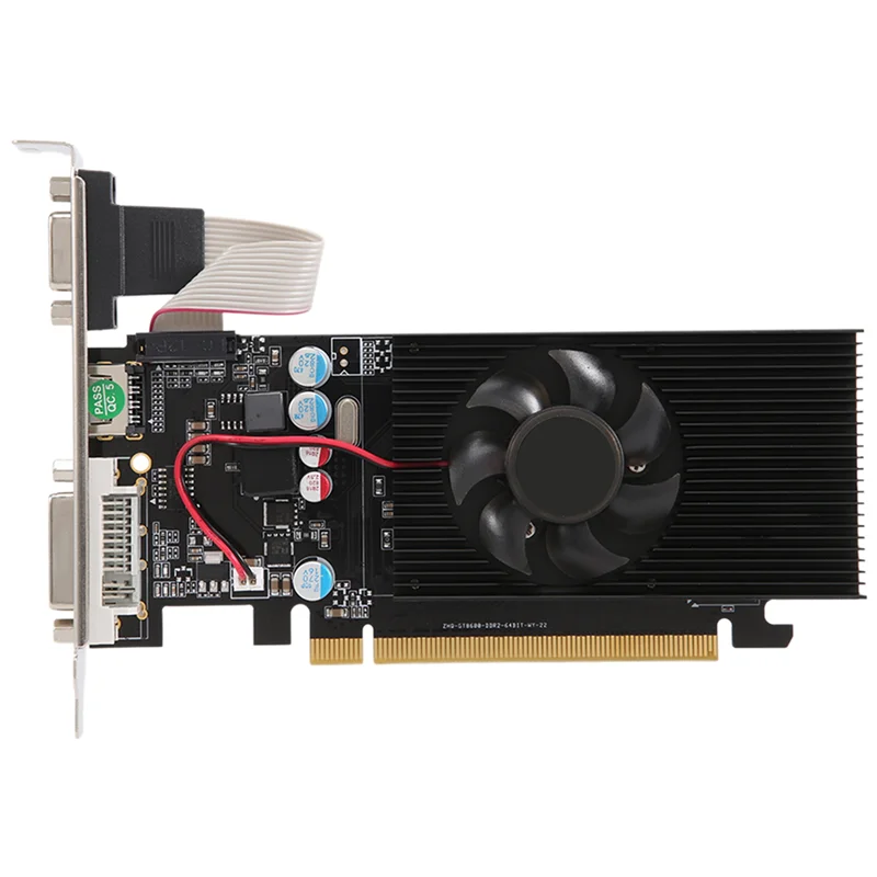

GT210 1GB DDR2 64Bit Graphics Card PCIE 2.0 GPU -Compatible DVI VGA Desktop Video Card