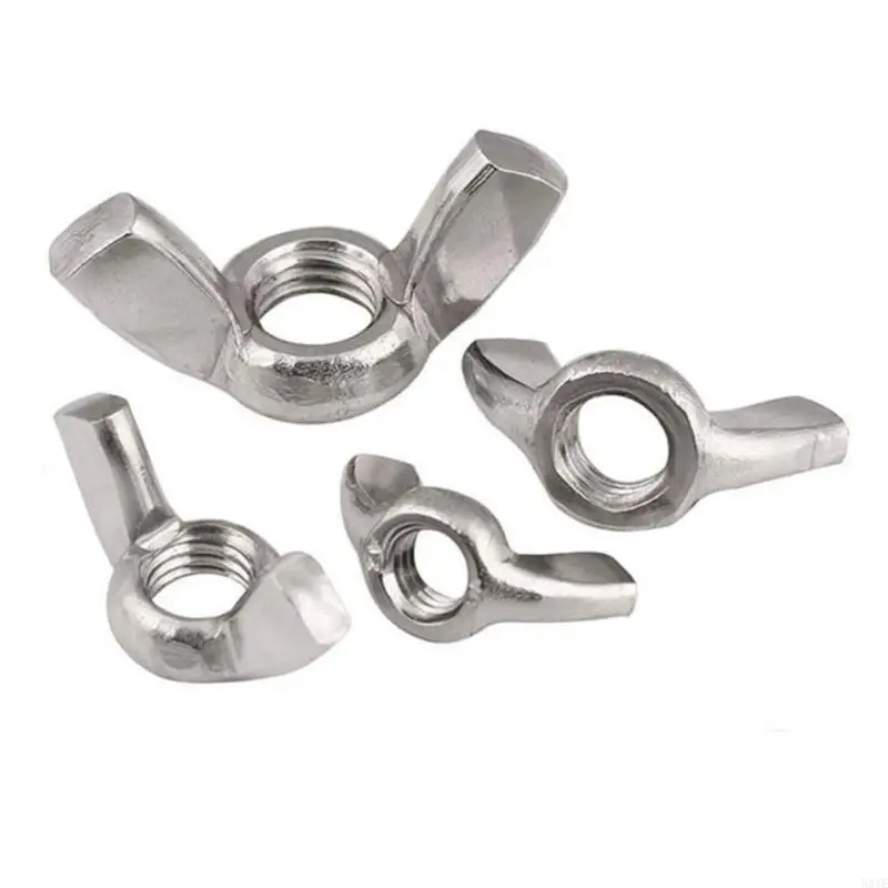 581E 45pcs Steel Wing Assortment set Multiple Size Thumb Nut Assorted with Box