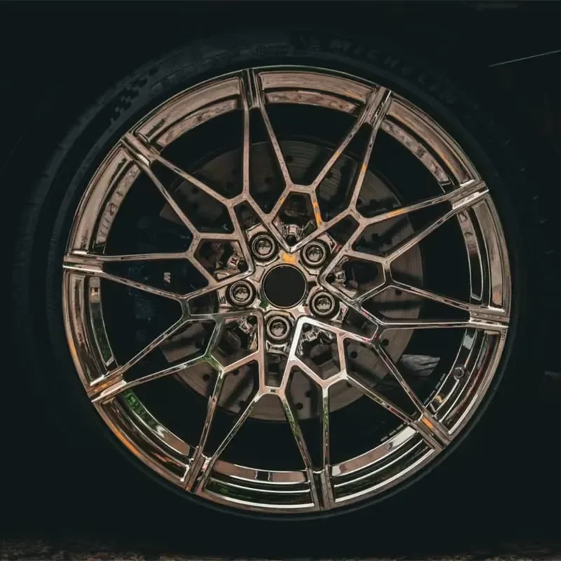 XiangLun Premium 5x112 5x120 1-Piece Silver Deep Dish 18-21 Inch Passenger Car Rim 6061-T6 Forged Wheel for E90 E91 E92 3 4 5 6