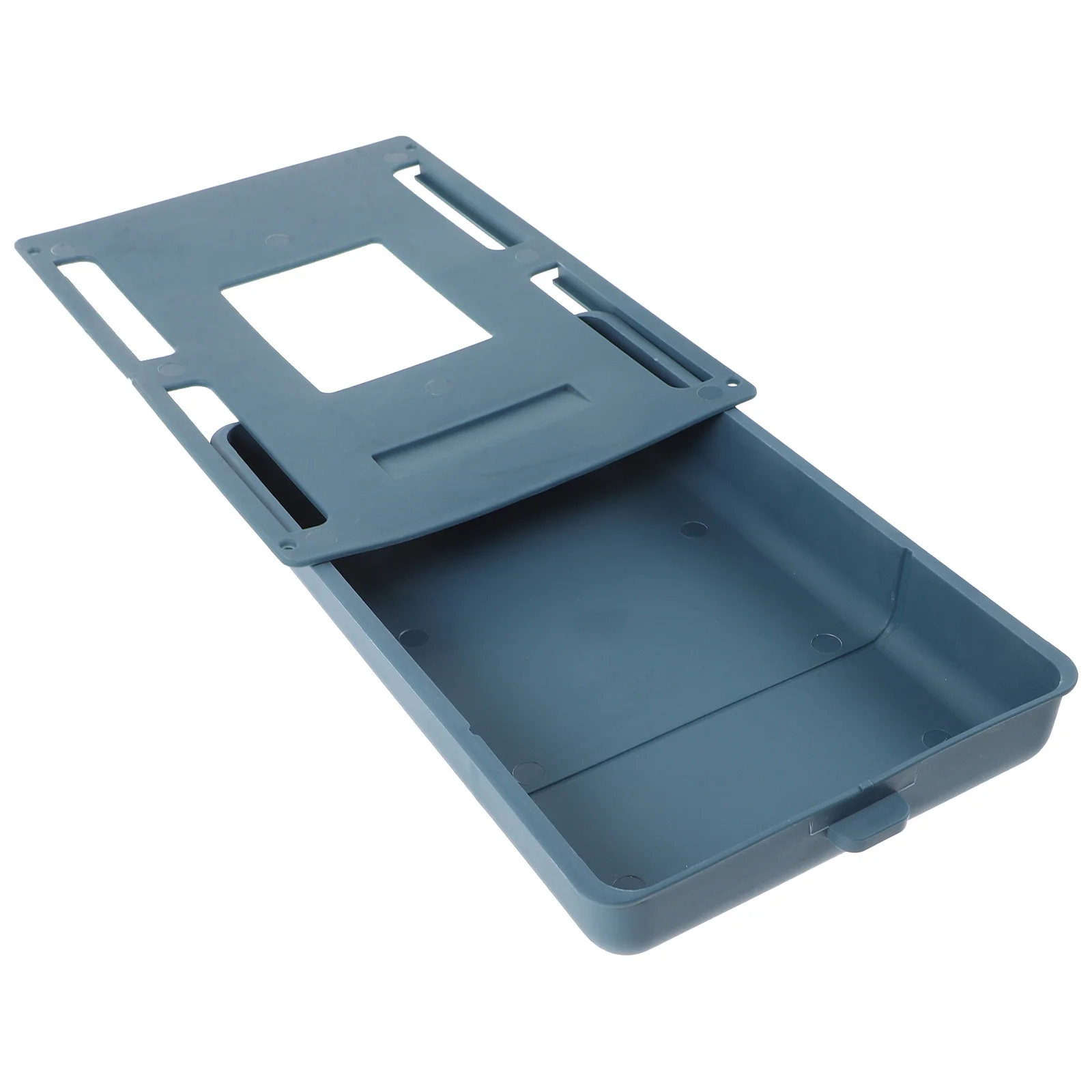 Drawer Style Pen Box Under Table Storage Organizer Slide Out Desktop Drawer For Desk Office Kitchen Stationery Tools