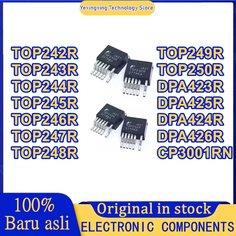 10PCS New TOP242R TOP243R TOP244R TOP245R TOP246R TOP247R TOP248R TOP249R TOP250R DPA423R DPA424R DPA425R DPA426R CP3001RN