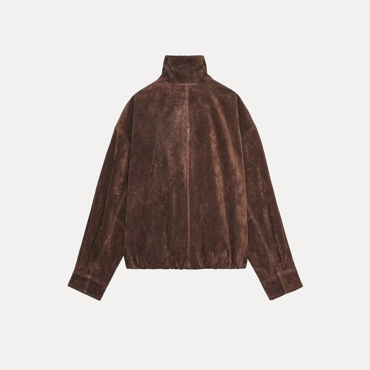 معطف نسائي من Ele Fashion لخريف 2025 مصنوع من الجلد المضاد للفراء مناسب للملابس الخارجية من ماركة Z معطف للسيدات