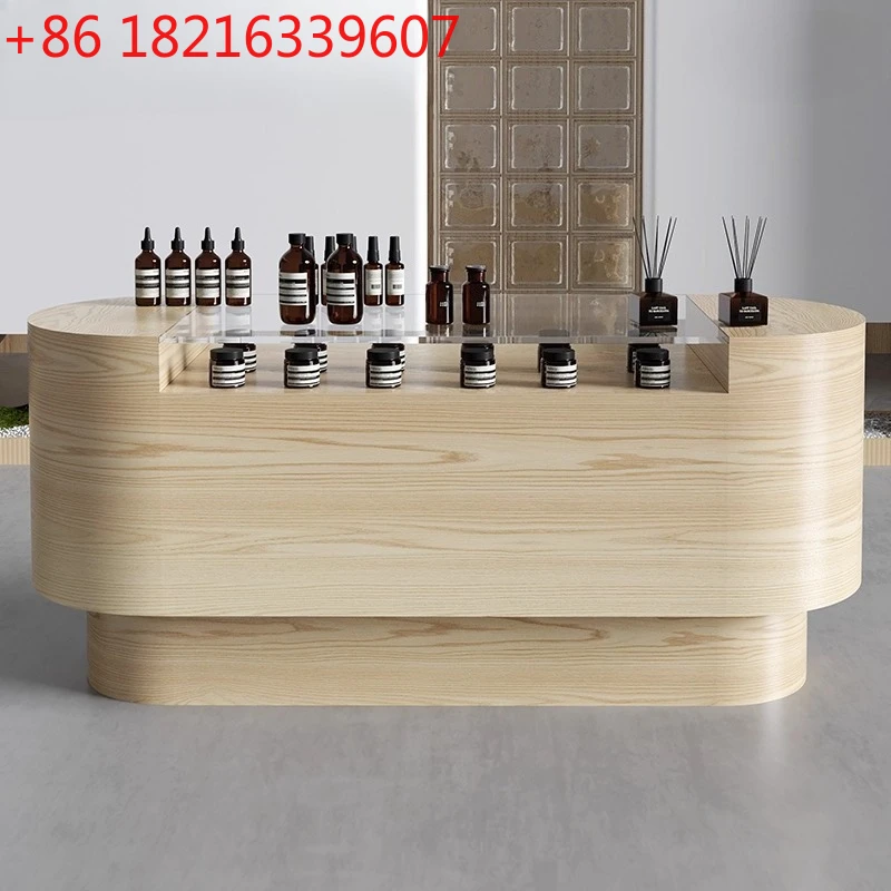 Clothing store Nakajima display table Body skin care product display cabinet