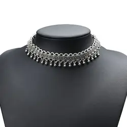 Gift Hippy Best Quality Choker Bib Women Charm Chunky Statement Jewelry Necklace Chain Pendant