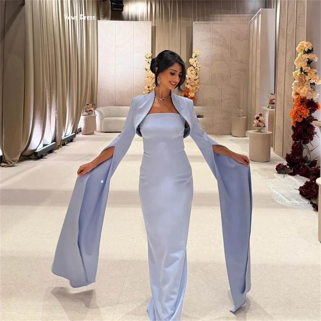 Vows Fishtailกระโปรงหรูหราชุดราตรี 2025 ผ้าซาตินElegant Evening Party Dressesสําหรับผู้หญิงชุดราตรีผู้หญิงCUSTOM Made