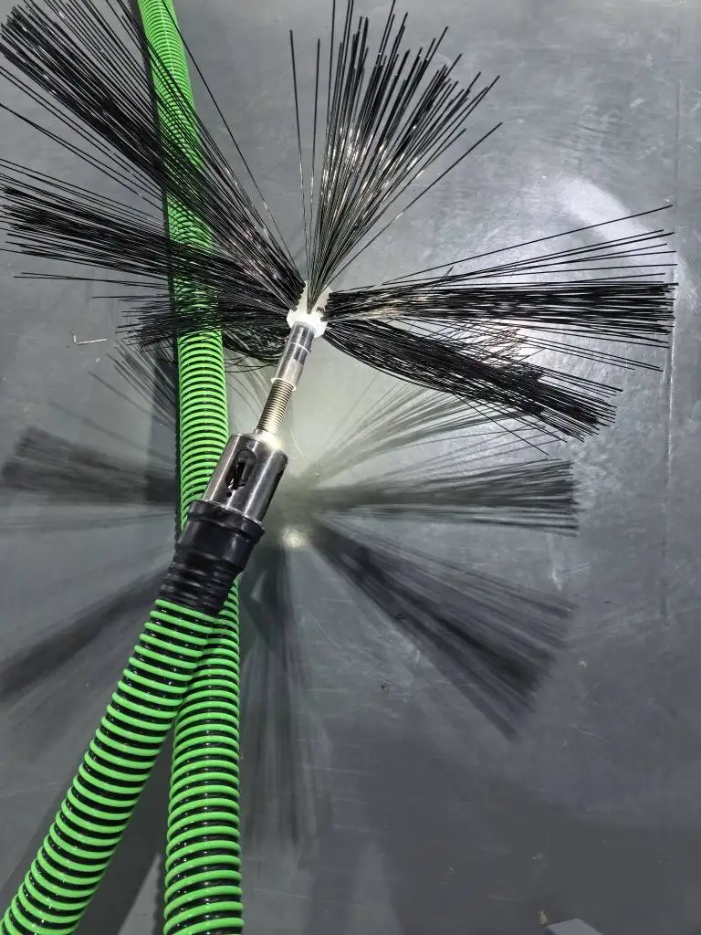 CE certified hot-selling integrated intelligent 100-800mm air duct cleaner for HVAC systems