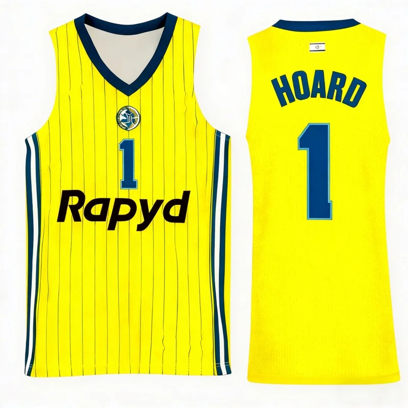 Sommer Neue Lsraeli Maccabi Tel Aviv Herren- und Damen-Basketballtrikots, Westen, Trainingskleidung, Familien-Matching-T-Shirts – Detail 10