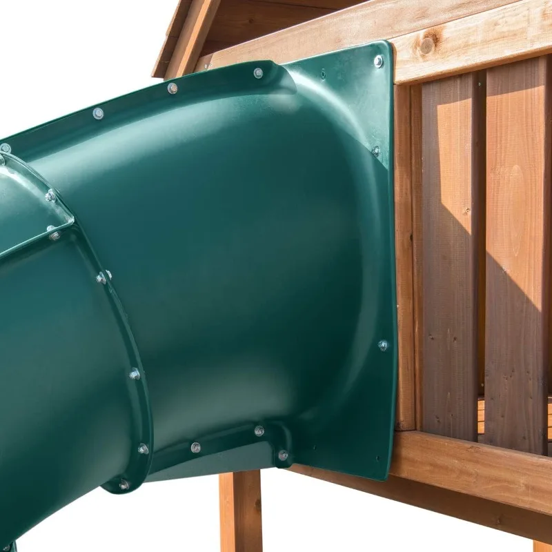 7 Fuß Turbo-Rohrschlitten, grün