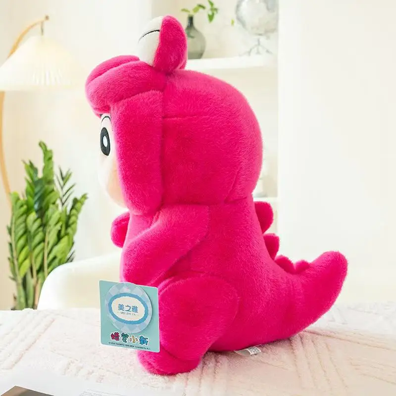 Miniso 最新レッドクロコダイルクレヨンしんちゃんぬいぐるみぬいぐるみ人形漫画アニメかわいい子供の誕生日プレゼント楽しい人形