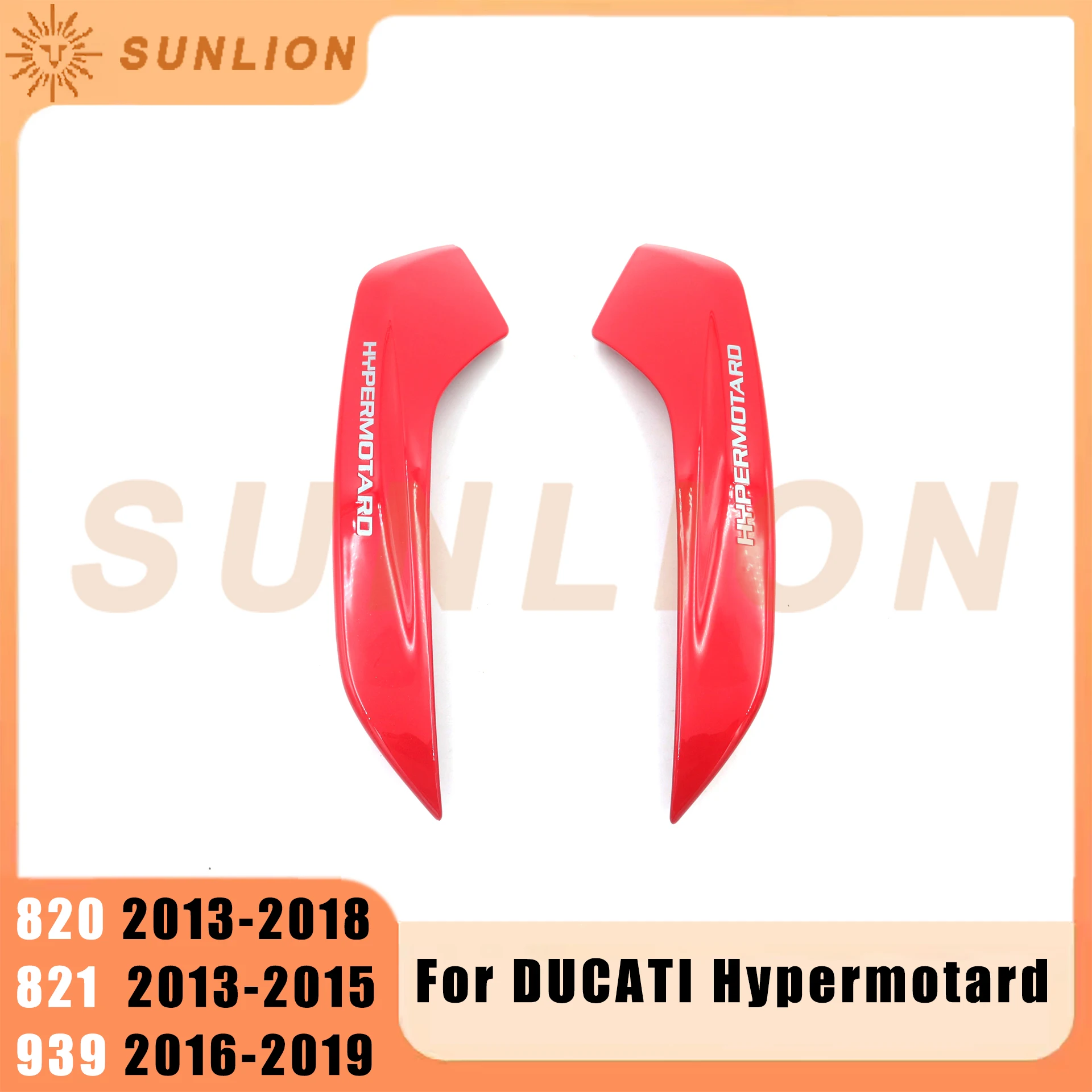 For Ducati Hypermotard 820 2013 - 2018 / 821 2013 - 2015 / 939 2016 - 2019 Rear Upper Tail Side Fairing Cover Cowling Trim Panel