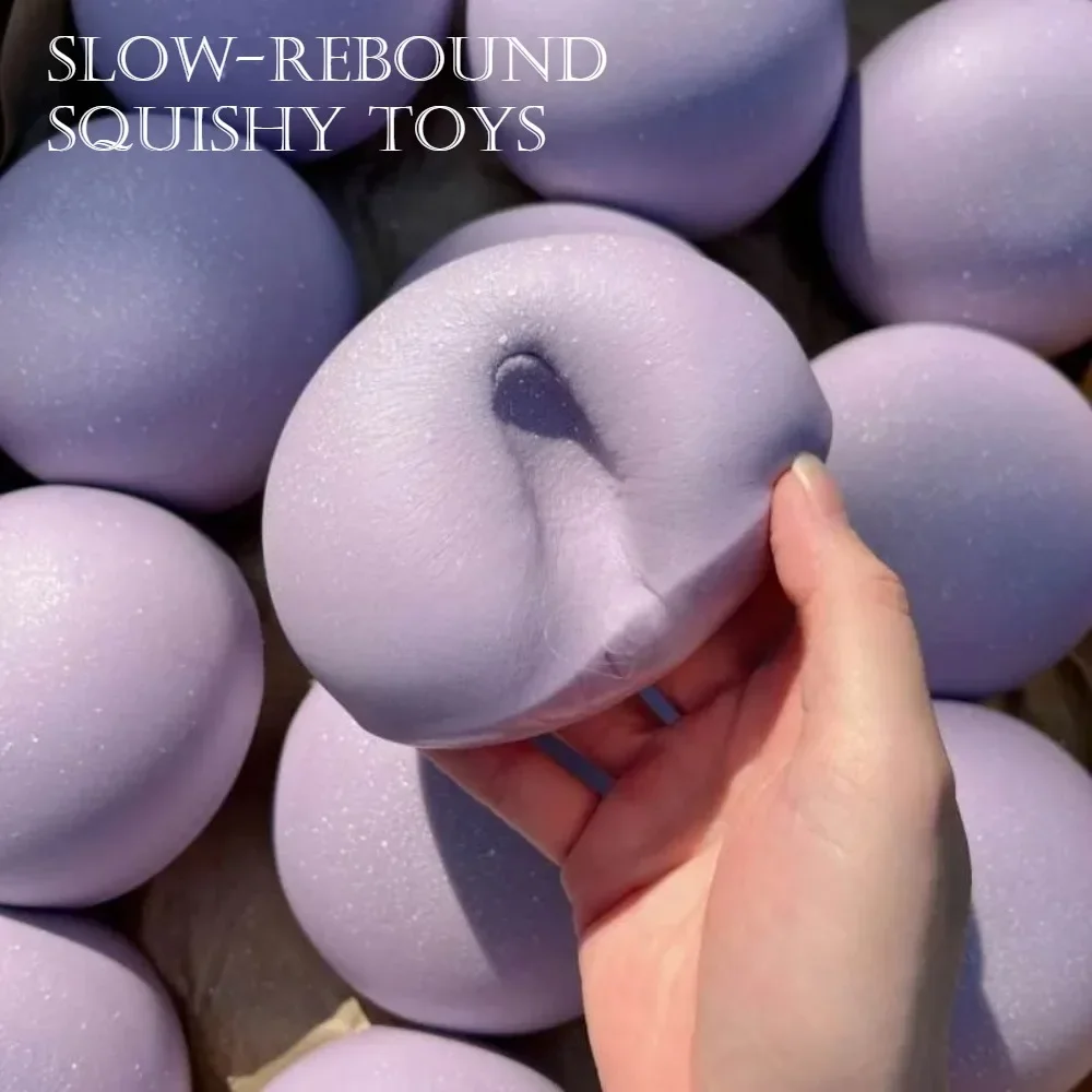 Realistic Bread Squishy Slow Rising Toy, Soft Squeeze Fidget Toy, Anti Stress Relief for ADHD Autism, Kids Adults Holiday Gift