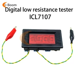 DC5V Resistance Tester Ohmmeter Digital Display DIY Electronic Practice Kit Soldering Practice Module