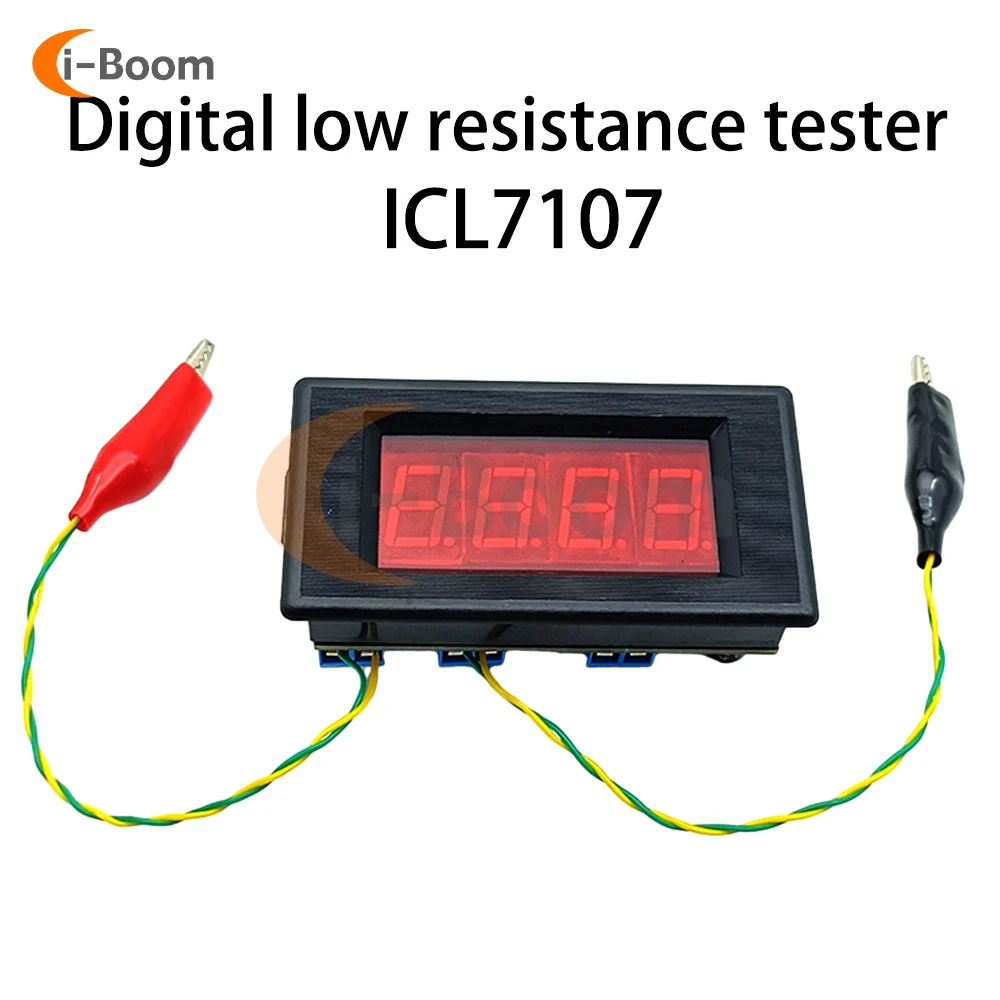 Diy Resistência Eletrônica Tester Kit Ohímetro Display Digital Módulo Prática de Solda dc 5v