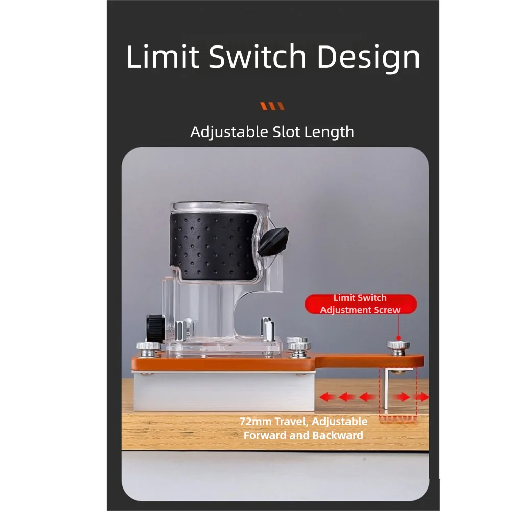 2 In 1 Wood Router Table Insert Plate With limiter Sturdy Flip Board Trimming Machine Wood Router Base