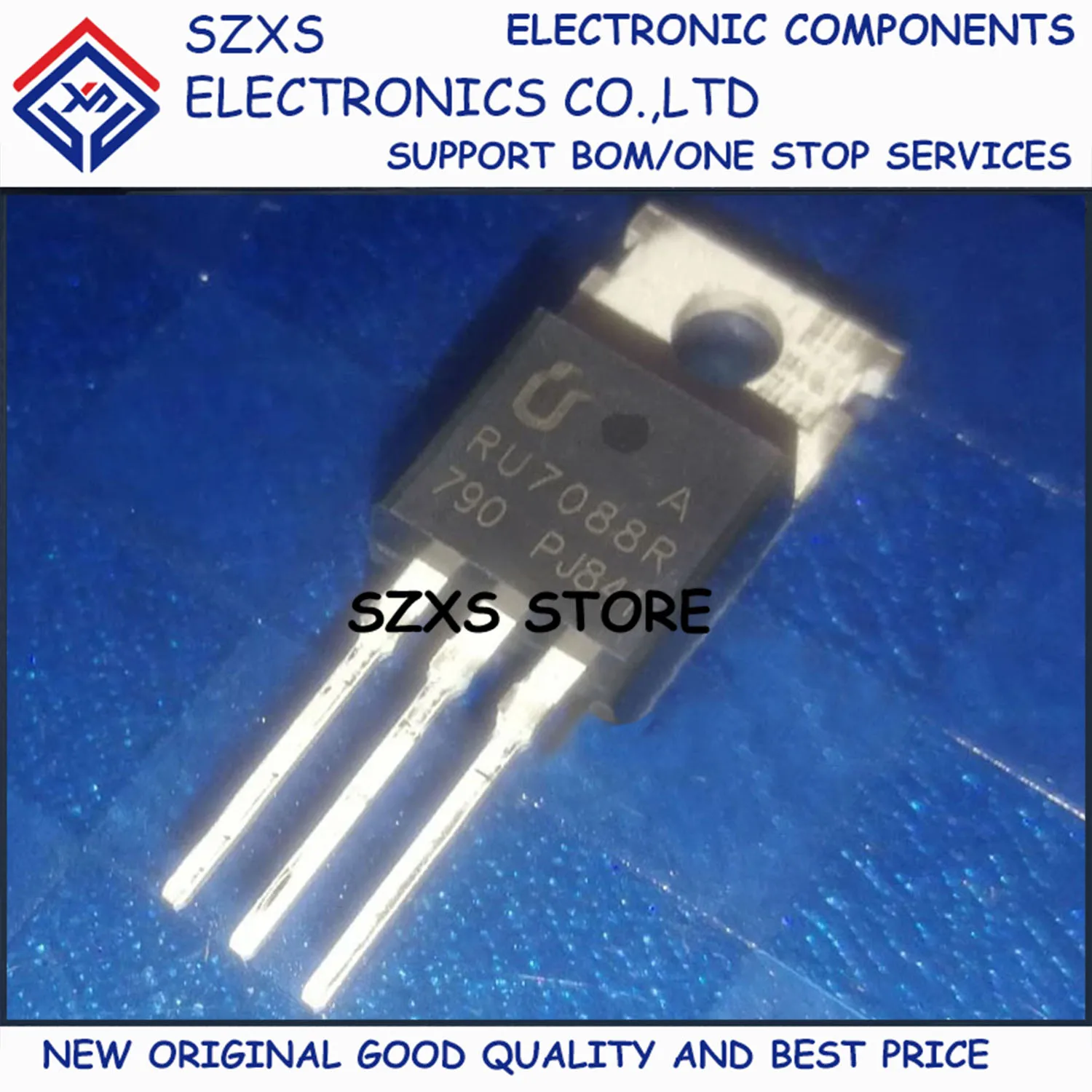

New Original 10Pcs RU7088R RU6888R RU7588R TO-220 MOSFET Field-effect Transistor In Stock Electronic Components Good Quality