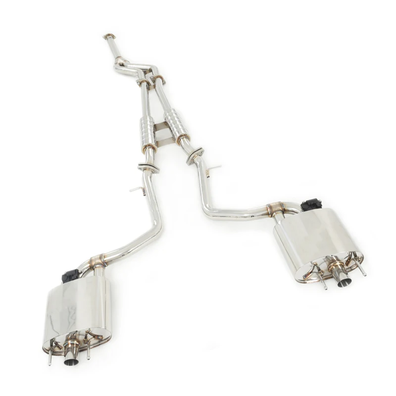 

Автомобильный глушитель выхлопной системы для Lexus IS200T/GS200T 2.0T 2015-2019, выхлопные трубы из нержавеющей стали, глушитель Valvetronic