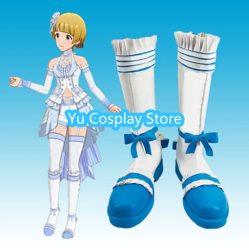 

Yu Cosplay Store The Idolmaster Million Live Noriko Fukuda Cosplay Shoes Anime Cosplay Shoes Boots Halloween Costumes Props