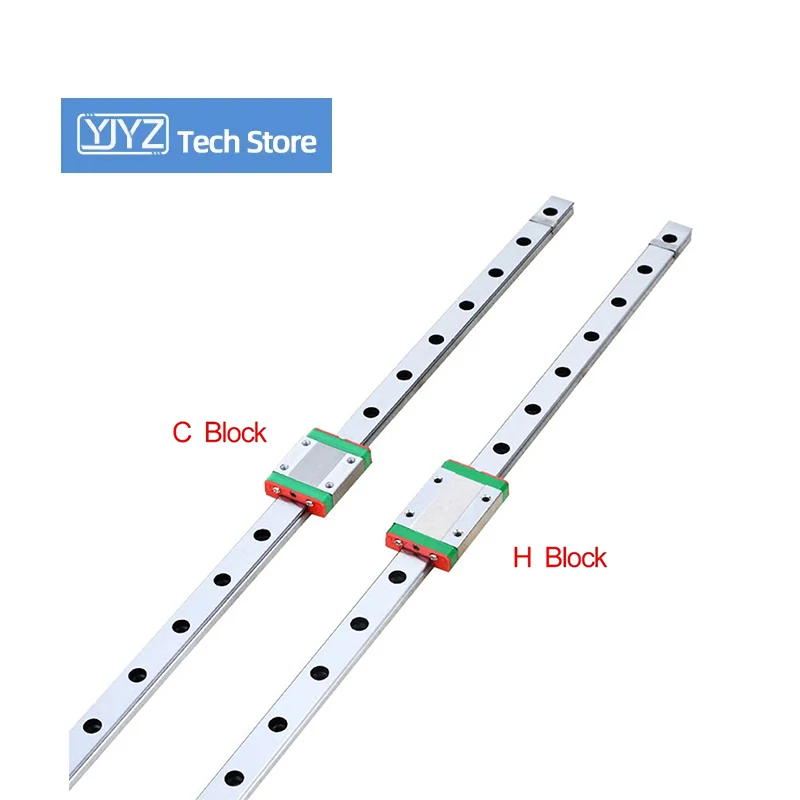 

2PCS MGW12/15 100 150 200 250 300 350 1200 1250 1300 1350-1600mm Guide Linear Rail With 2PCS/4PCS MGW12C/H MGW15C/H Block Slider