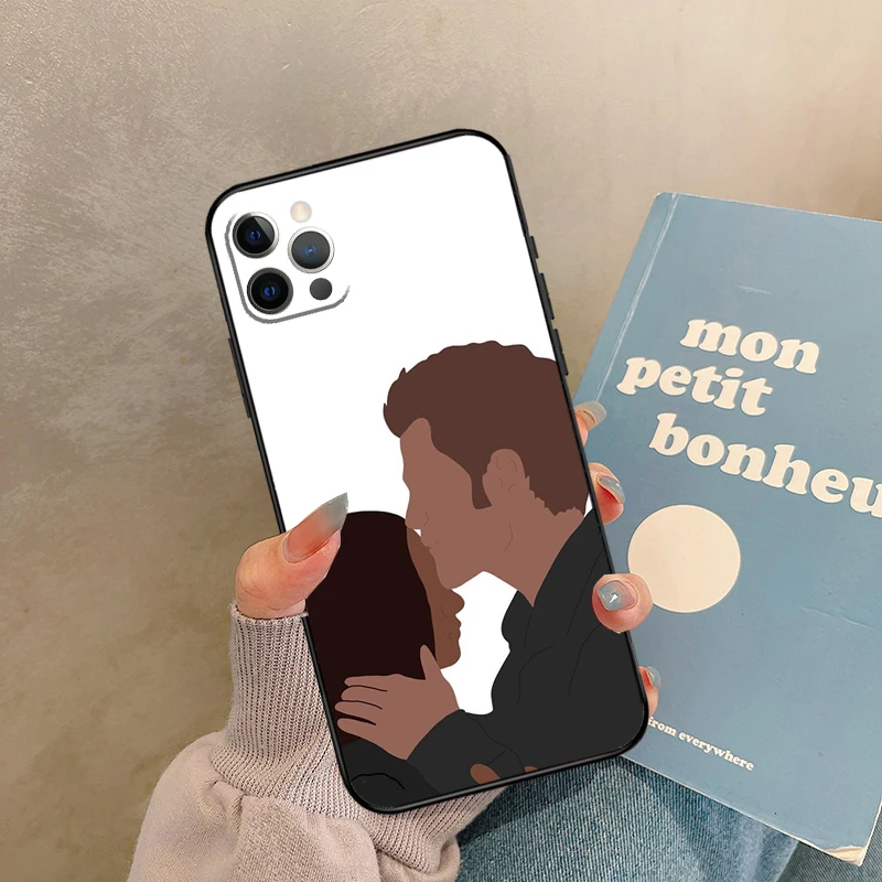 حافظة يوميات مصاص الدماء لهاتف آيفون 17 Air 16 15 14 13 11 12 Pro Max 13 mini XR 15 16 Plus 16e غطاء خلفي