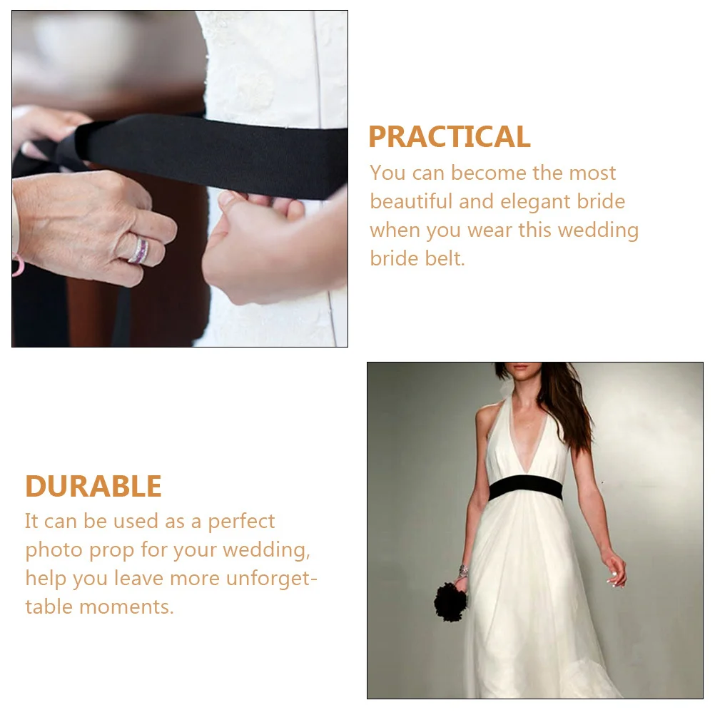 

1 Piece Butterfly Knot Waist Sash Elegant Bridal Belt for Wedding Bride Dress Decorative Sash Belt Women Waist Accessory
