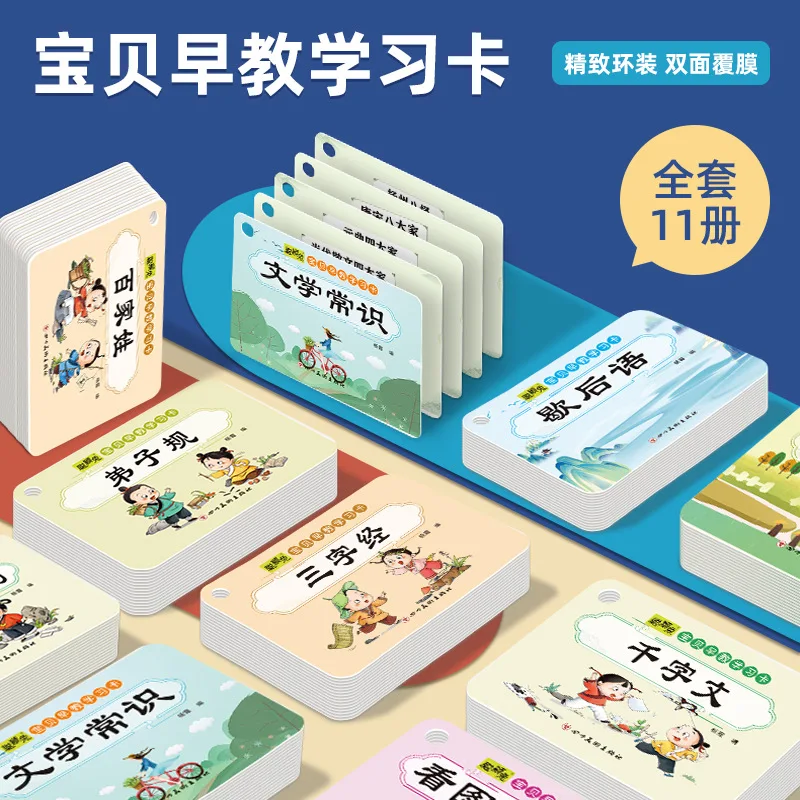Elementary School Students Learn To Guess Idioms Based on Pictures of Ancient Chinese Poetry and Three Character Classics