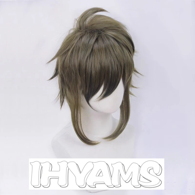 Leader Wigs From Game IDOLiSH7 Gree Short Synthetic Cosplay Costume Wigs Heat Resistance Halloween Party Play Role Hair