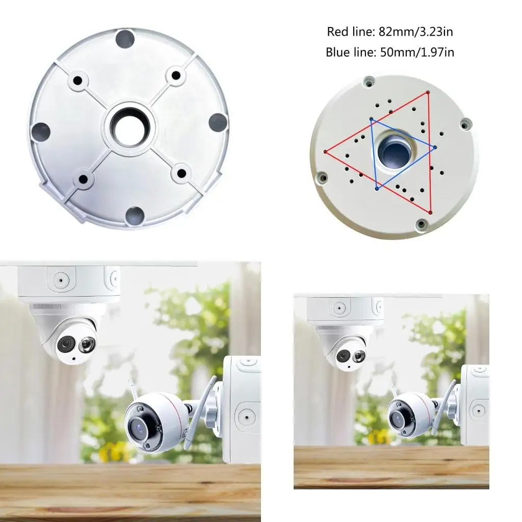 صندوق بلاستيكي مقاوم للماء صندوق توصيل مقاوم للماء لدعم كاميرا الأمن