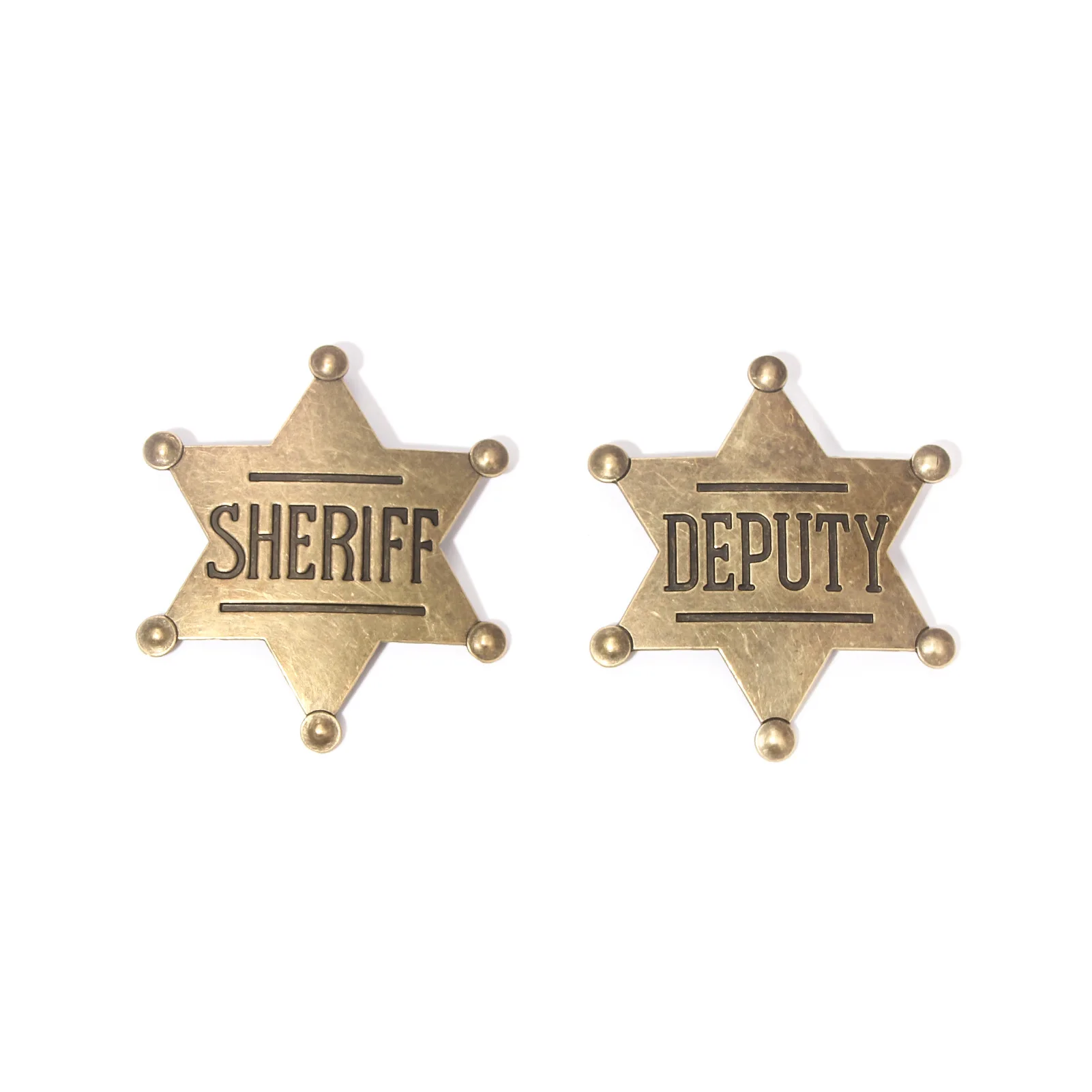 Sheriff-Unteroffizier-Abzeichen Cosplay Western-Polizei-Weste Anstecknadel Exquisite Broschen Western-Polizei Cowboy-Kostüme Party-Karnevals-Dekoration – Detail 10