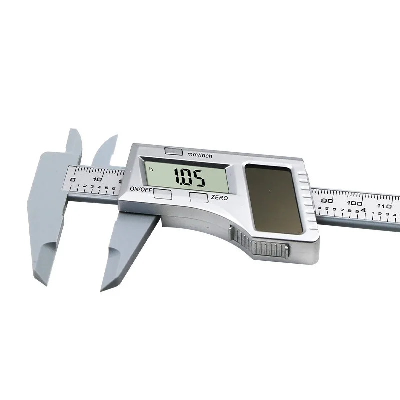 Solar 0-150mm noniusz suwmiarka z tworzywa sztucznego LCD cyfrowy zacisk przyrząd do pomiaru głębokości elektroniczna mikrometr linijka miernik 6\