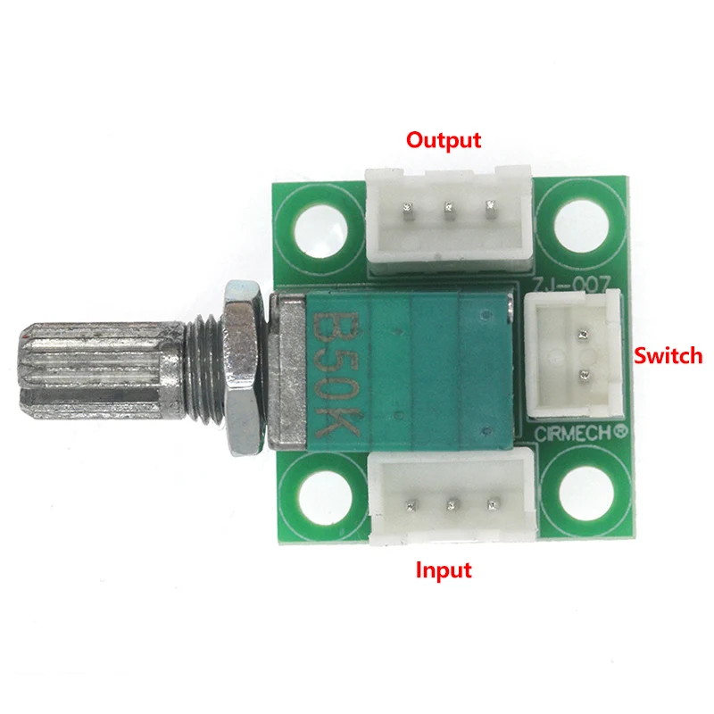 2-channel with switch potentiometer adapter board stereo volume adapter board RK097N model DIY lead board