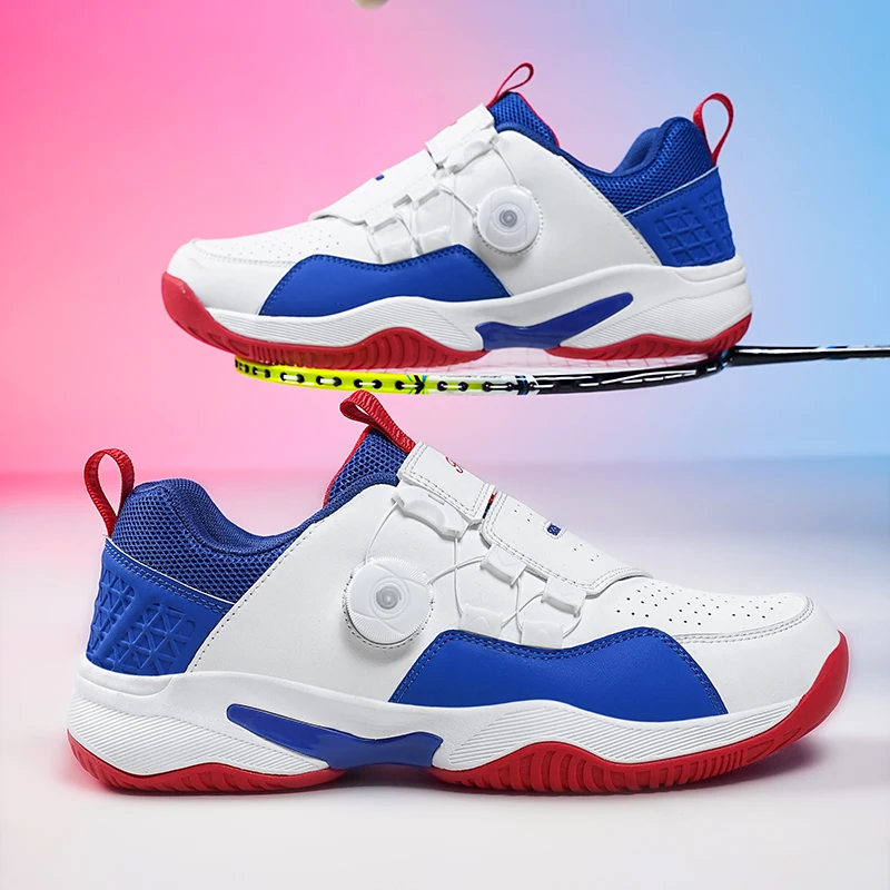 Professional Kids Badminton Sport Training Shoes Anti-slippery Gym Children Athletic Table Tennis Sneakers Volleyball Shoes Q55