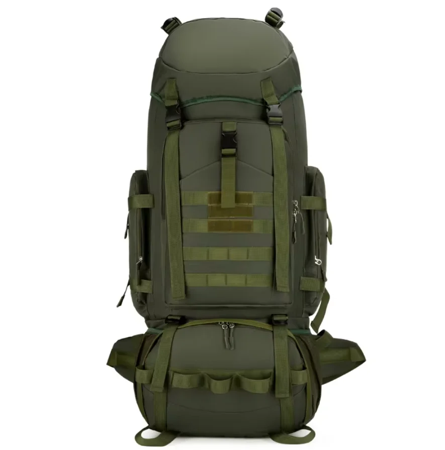 

90L Tactical Climbing Backpack Hiking Travel Mountaineering Knapsack Outdoor Camping Sport Luggage Bag Large Storage Rucksack