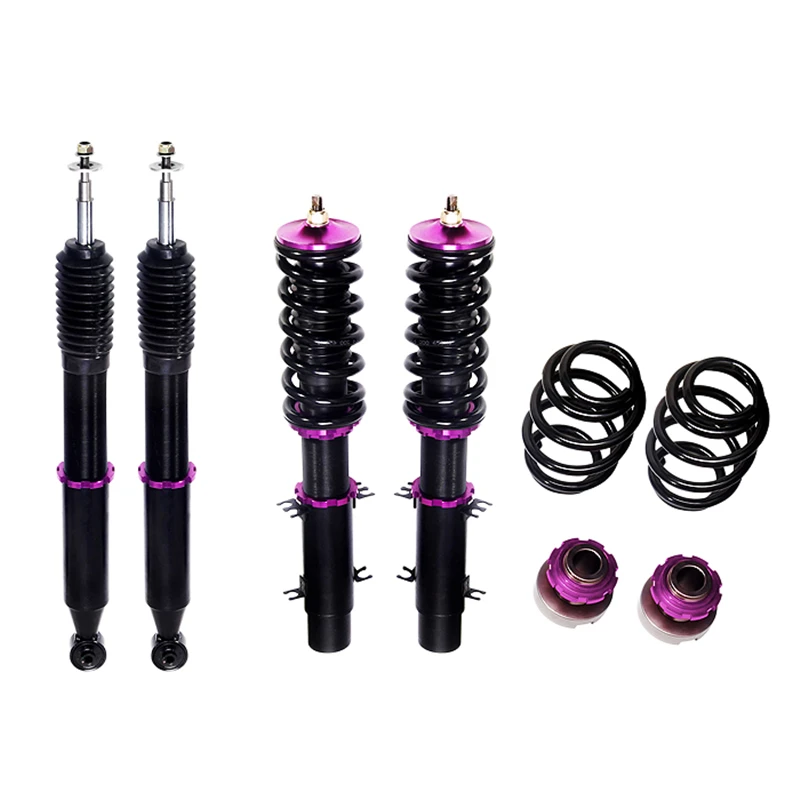 

Hight Adjustable suspension coilover kits For VW Golf Jetta MK4 4 Euro Coilover Suspension Lowering Kit Shock Absorber