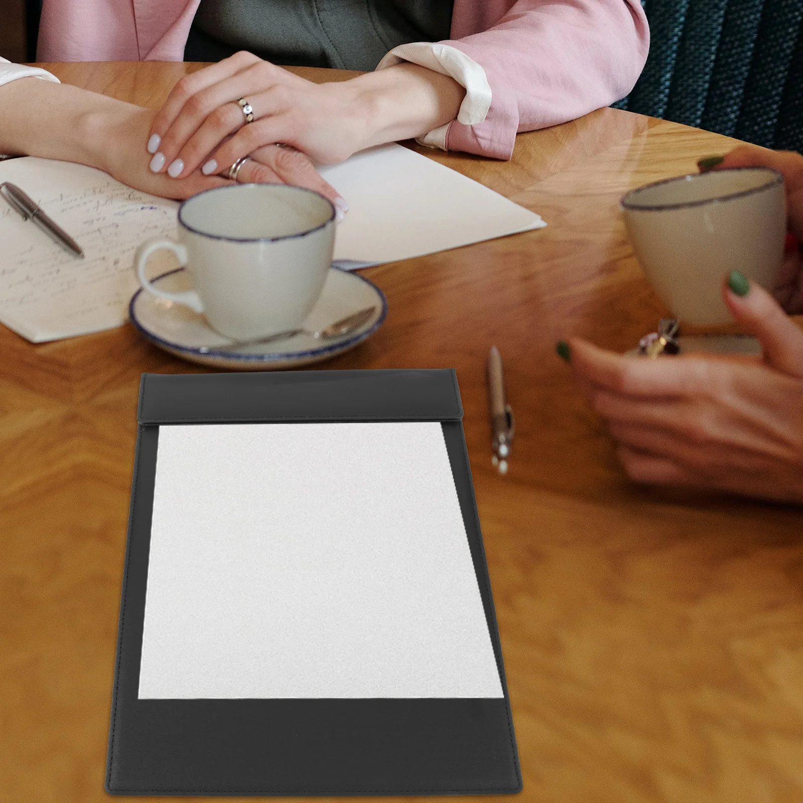 

Check Book Holder Restaurant Menu Display Folder Durable Server Notepad Cash Register Card Holder Kitchen Bar Accessory