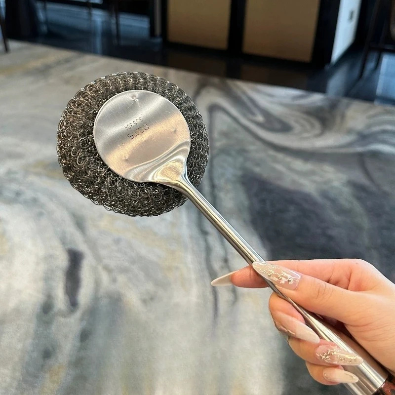 

LMM household cleaning ball does not drop silk, kitchen washing dishes and pots decontamination wire ball