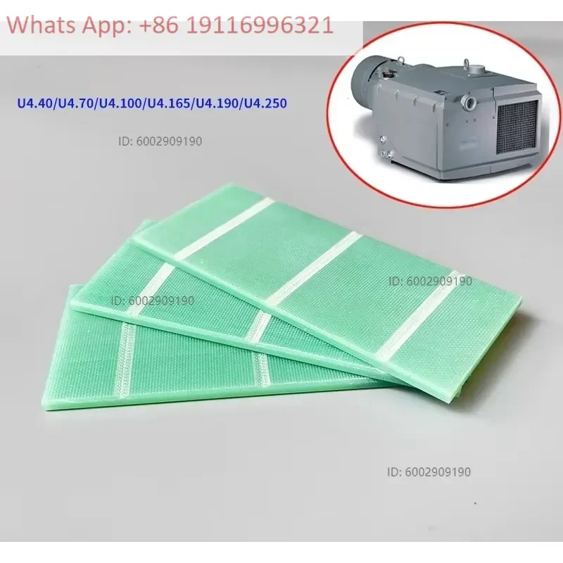 1PCS Vacuum pump blade U4.100U4.250 sliding rotor U4.190U5.100U5.165 selective air pump scraper