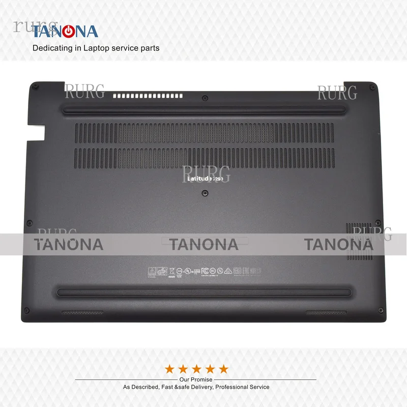 R+ Brand New 0521F1, compatible with FOR Dell Latitude 7290 E7290, bottom cover, base, lower shell, and chassis