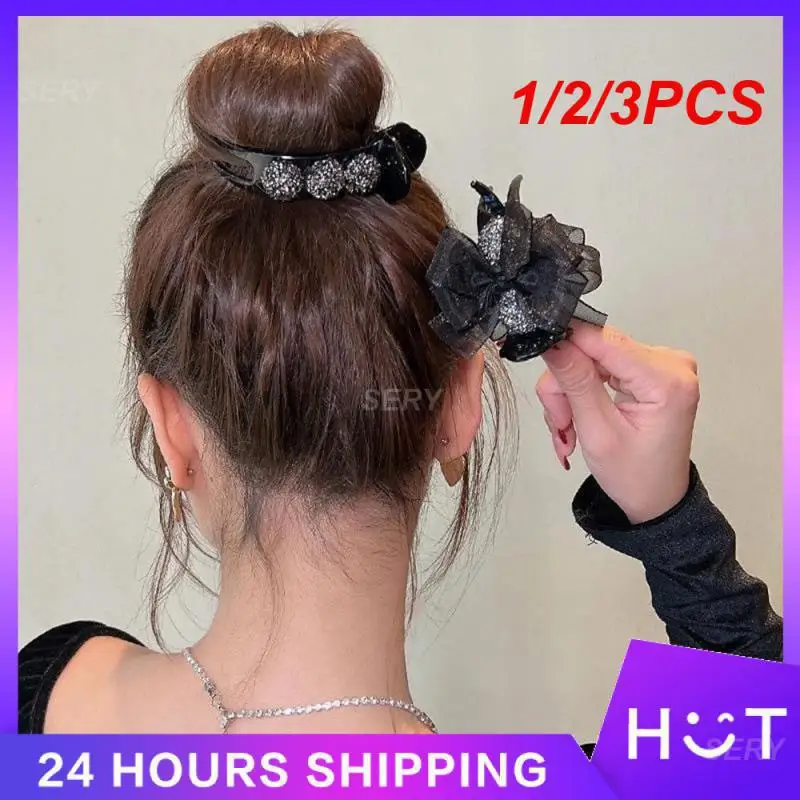 1/2/3PCS Butterfly Hairpin Unique Hairstyle Design Fashionable Unique Hair Design Tools Rhinestone Hairpin Hairpin Demand