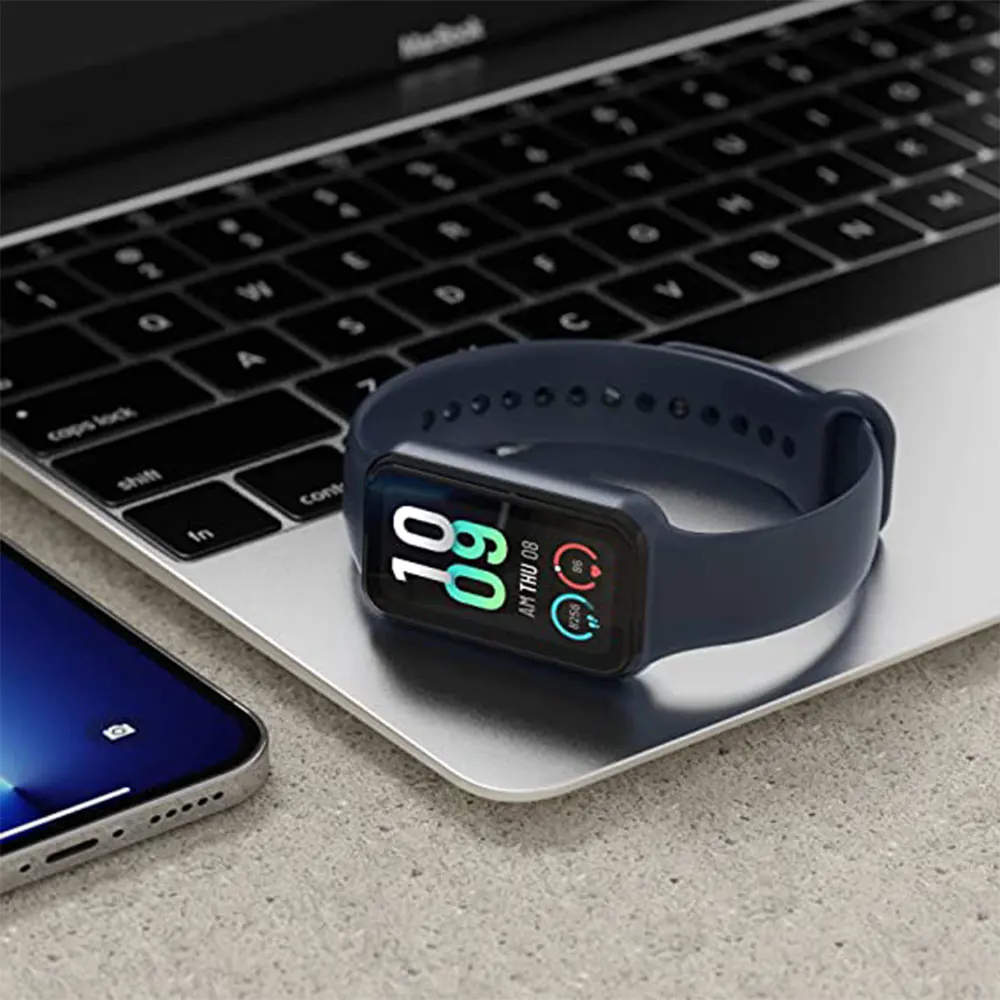 สายนาฬิกาข้อมือสำหรับ Huami Amazfit Band 7 Smartwatch สายคล้องคอซิลิโคนสำหรับ Amazfit สายนาฬิกาข้อมือ7สร้อยข้อมือสมาร์ทเปลี่ยนอุปกรณ์เสริม