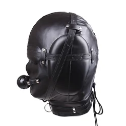 Adult Games the Total Sensory Deprivation Hood New Restraints Experience Fetish Bondage Sex Toys for Women Sexy Toy Men