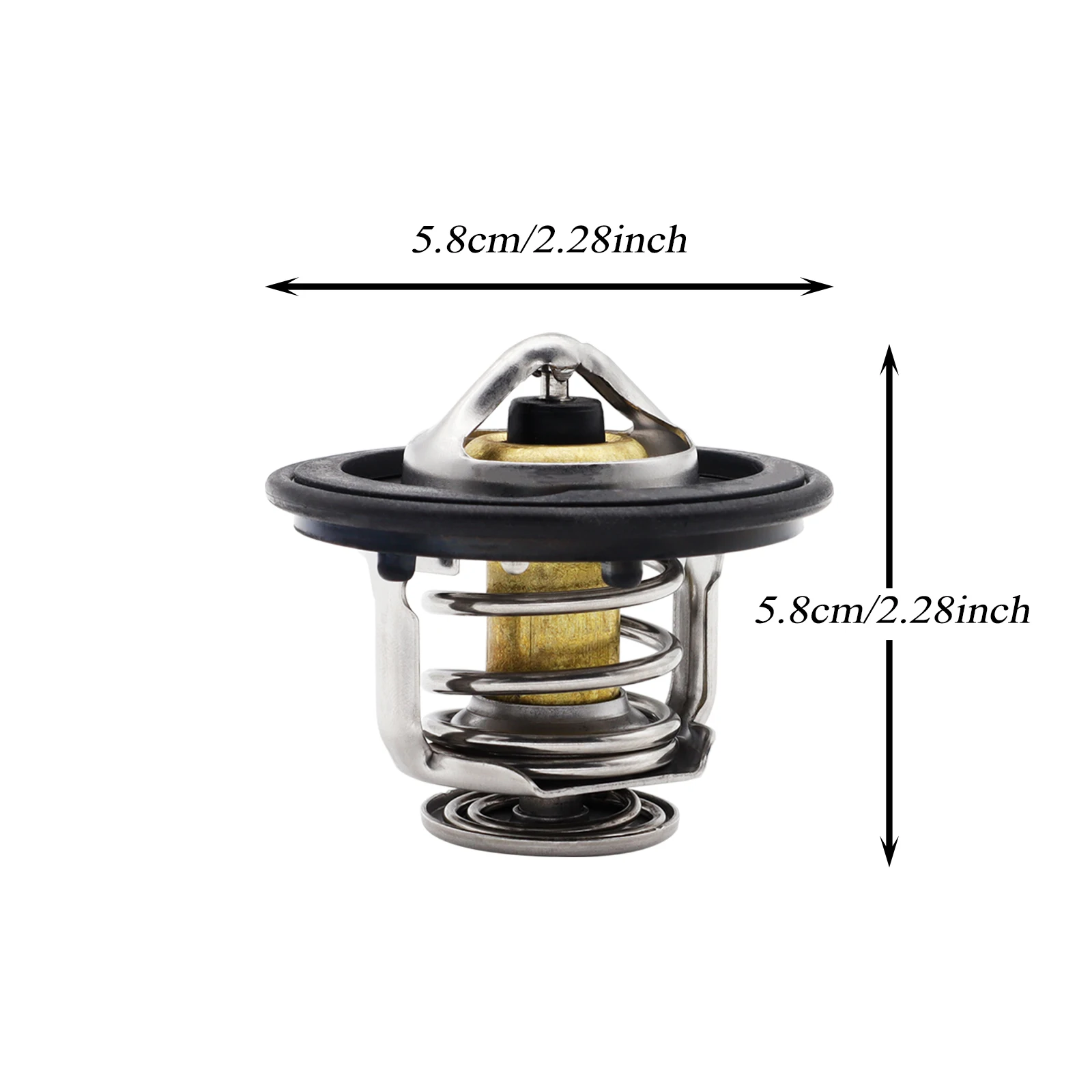 Stainless Engine Thermostat 78° For Honda Accord Civic Integra Prelude CRV CRX HRV 19301-PAA-306 Repair Coolant Leak Replacement