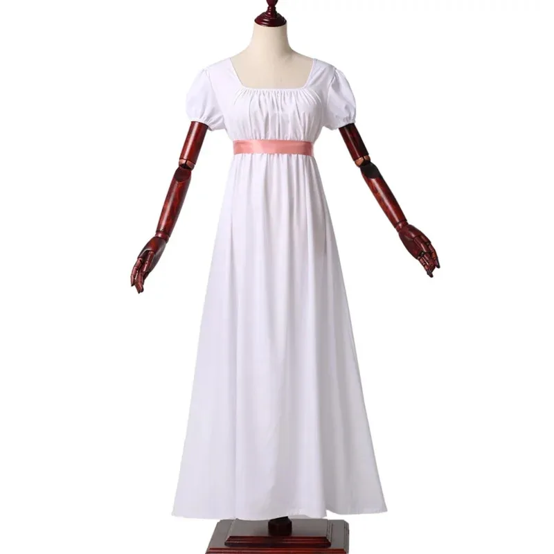 

New Women Regency Dress Halloween Dance Party Vintage Victorian Ball Costume Jane Austen Dress Cosplay Empire Gown AS435RFG2025