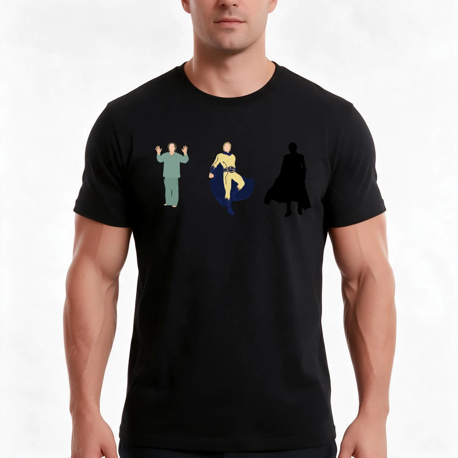 Bob Sentry The Void T-Shirt Summer Casual Cotton Tee Oversized Streetwear Tops Vintage Graphic Print Unisex Men Women