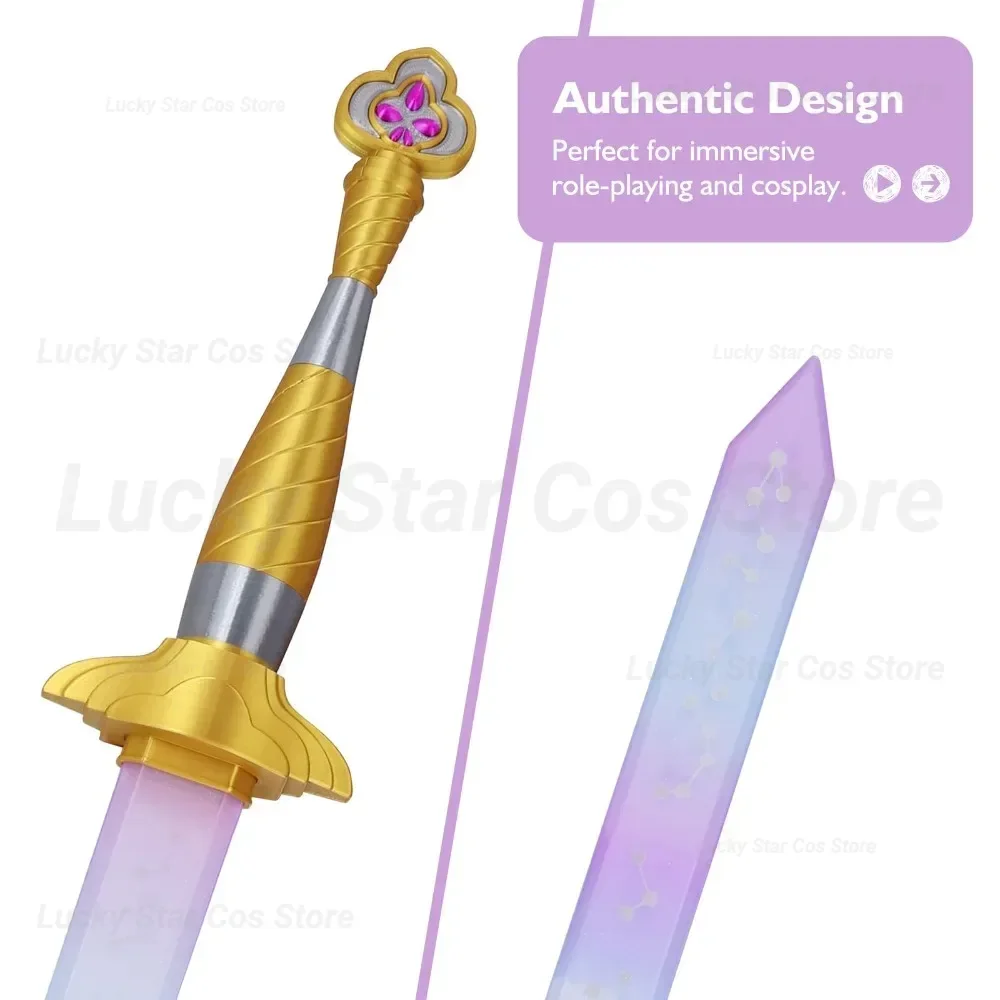 2026 K-pop Rumi Cosplay Zwaard voor Demon Hunters Rollenspel Props voor Meisje Groep Idool Halloween Carnaval Kostuum Accessoires