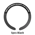 black C 5pcs