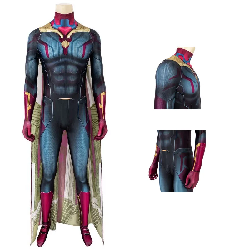 

Adult Cosplay Visual Role-Playing Clothing Infinite War Tight Fitting Clothing Role-Playing Jumpsuit Superhero Clothing Hallowee