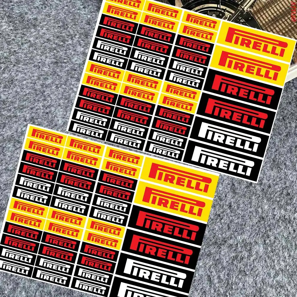 Tire manufacturers  Decal Set High Quality Printed and Cut Stickers Motorcycle Sticker