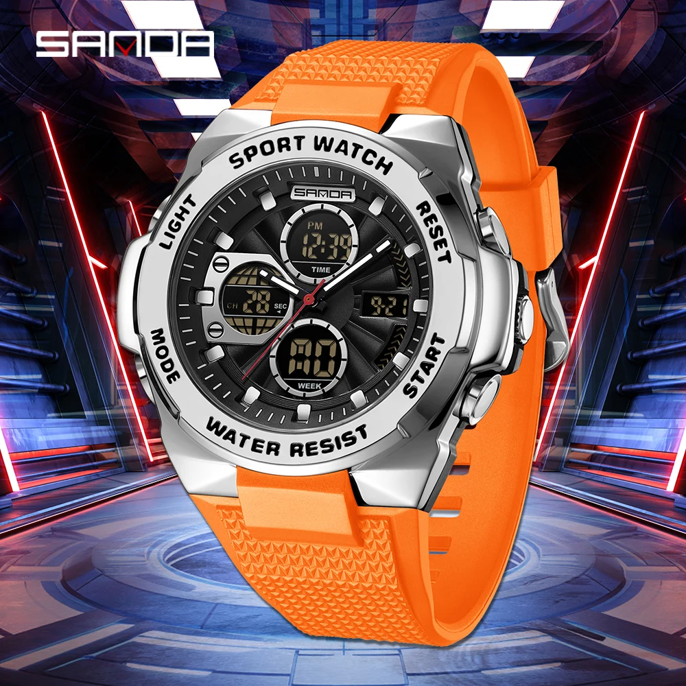 Luxury Watch Shop - SANDA Sports Waterproof Military Wristwatch for